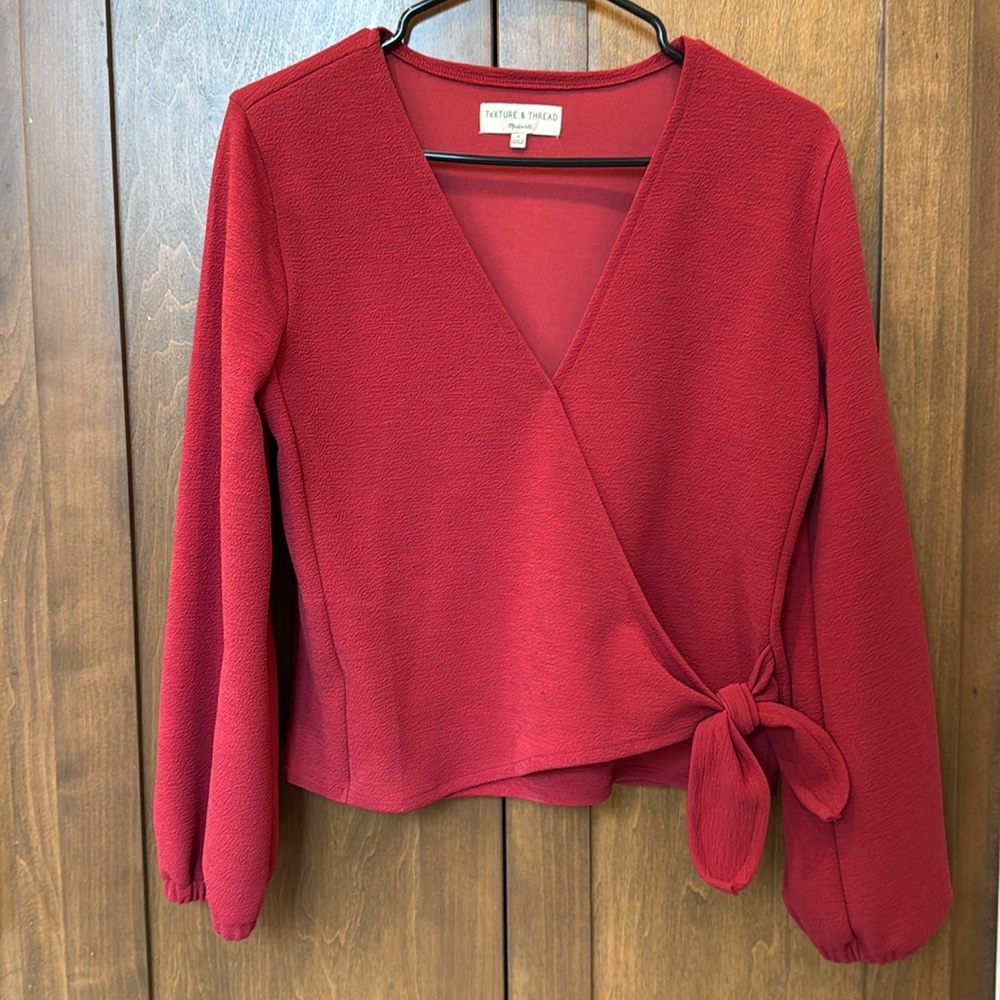 Like New Small J. Crew Wrap Top